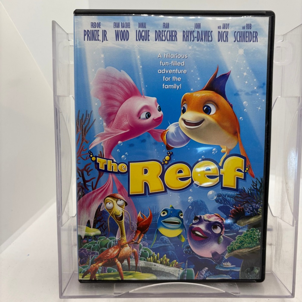 The Reef DVD 2006 Animated Family Adventure Movie Freddie Prinze Jr Evan Wood